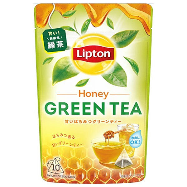 キーコーヒー リプトン グリーンティー ハニー 10p×6袋入【日本出荷】