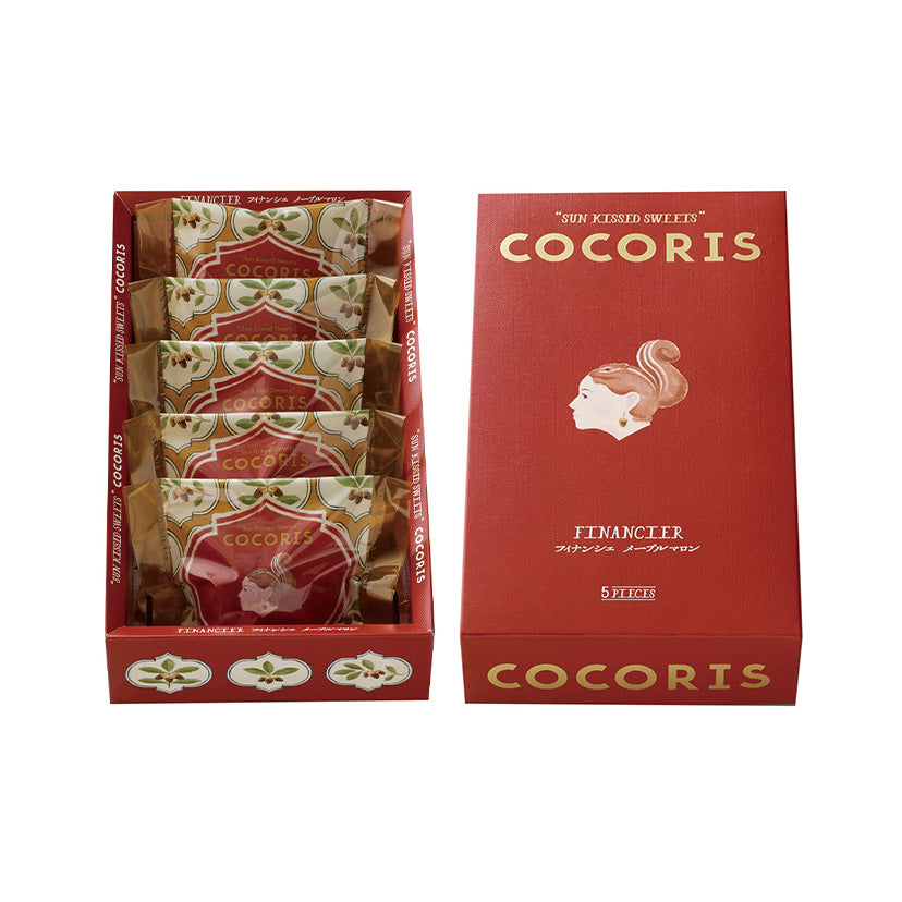Cocoris 極品楓糖栗子法式小蛋糕 5個入