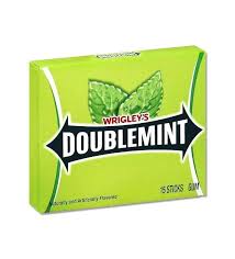 Wrigley’s Doublemint – 15 Sticks / リグレー ダブルミント ガム 15本入り