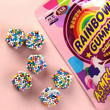 Rainbow Gummy Packs 46g / レインボーグミ パック 46g
