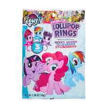 Decorated Lollipop Rings - Pack of 3 units デコレーション ロリポップ リング 3個入り
