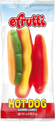 Efrutti Hotdog- Realistic-Tasty, Fun! イーフルッティー ホットドッググミ バラ売り