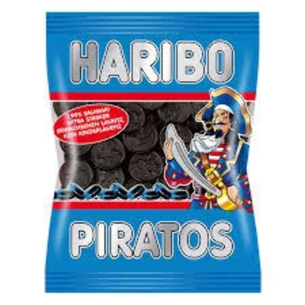 Haribo Pirates -Black Licorice gummy