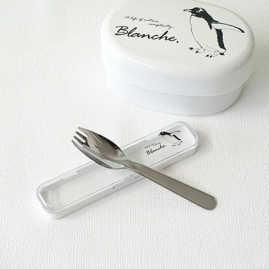 Blanche. 先割れスプーン&ケース セット