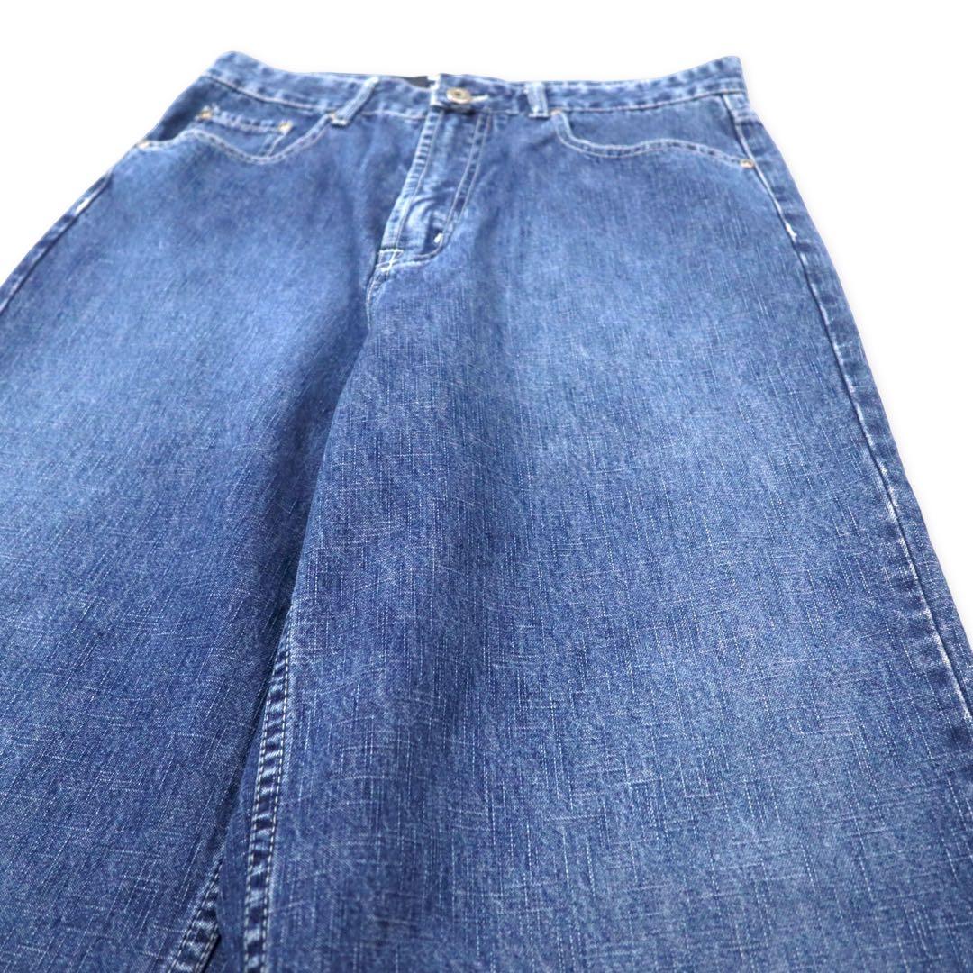 NAUTICA JEANS 90s Baggy Denim Pants, Size 32, Blue, Made in Turkey