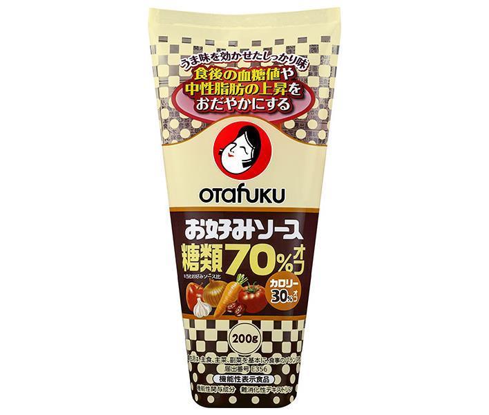オタフク お好みソース 糖類70%オフ 200g×12本入【日本出荷】