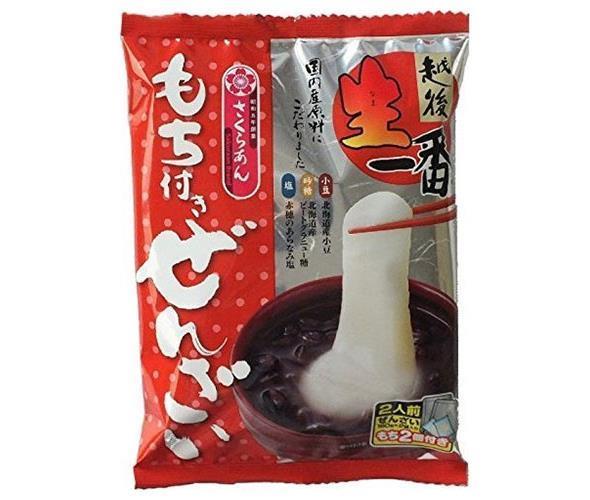谷尾食糧工業 もち付きぜんざい 2人前 160g×12袋入【日本出荷】