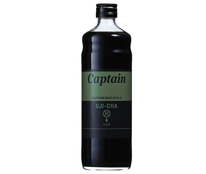 中村商店 キャプテン 宇治茶 600ml瓶×12本入【日本出荷】