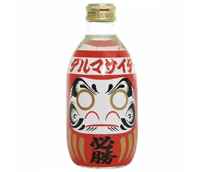 木村飲料 必勝合格ダルマサイダー 300ml瓶×24本入【日本出荷】