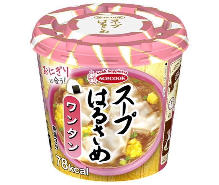エースコック スープはるさめ ワンタン 22g×12(6×2)個入【日本出荷】