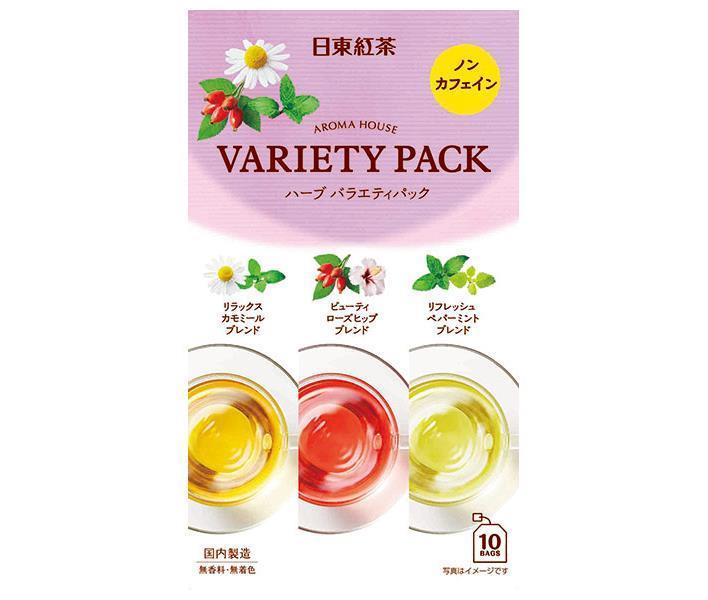 三井農林 日東紅茶 アロマハウス バラエティパック (1.5g×7袋、2g×3袋)×36箱入【日本出荷】
