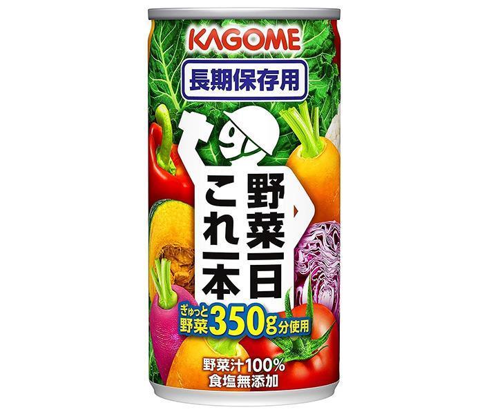カゴメ 野菜一日これ一本 長期保存用 190g缶×30本入【日本出荷】