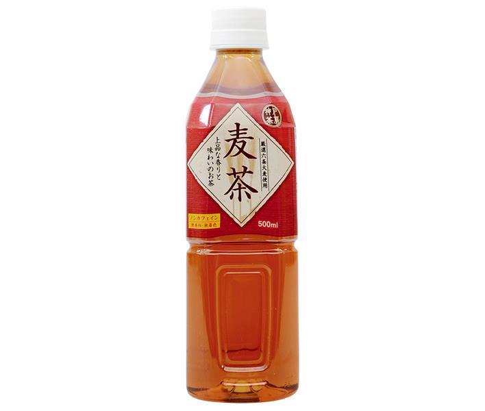 富永貿易 神戸茶房 麦茶 500mlペットボトル×24本入【日本出荷】