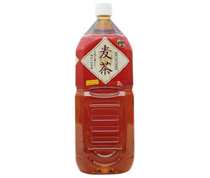 富永貿易 神戸茶房 麦茶 2Lペットボトル×6本入【日本出荷】