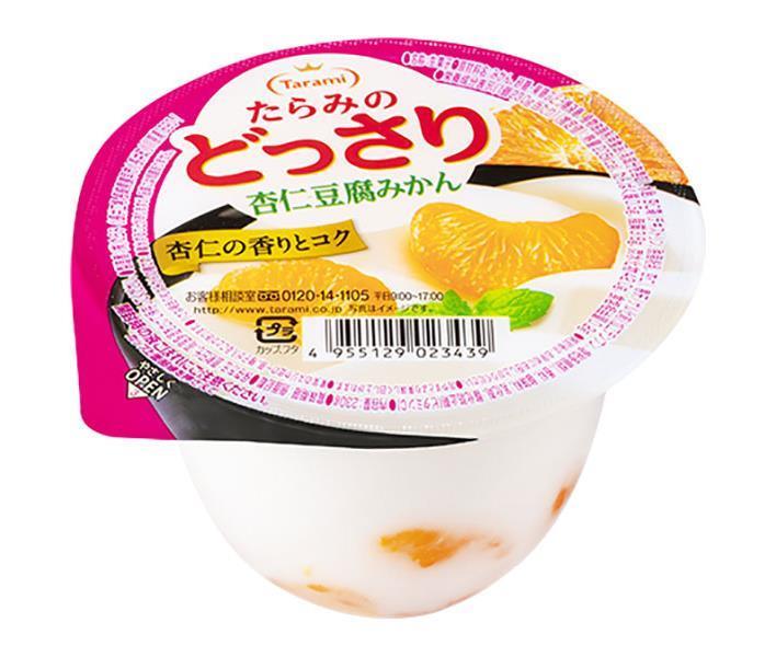 たらみ たらみのどっさり 杏仁豆腐みかん 230g×24(6×4)個入【日本出荷】
