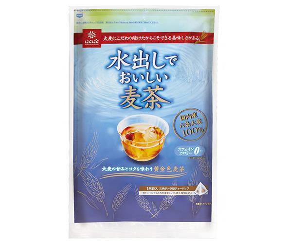 はくばく 水出しでおいしい麦茶 360g(20g×18袋)×12袋入【日本出荷】