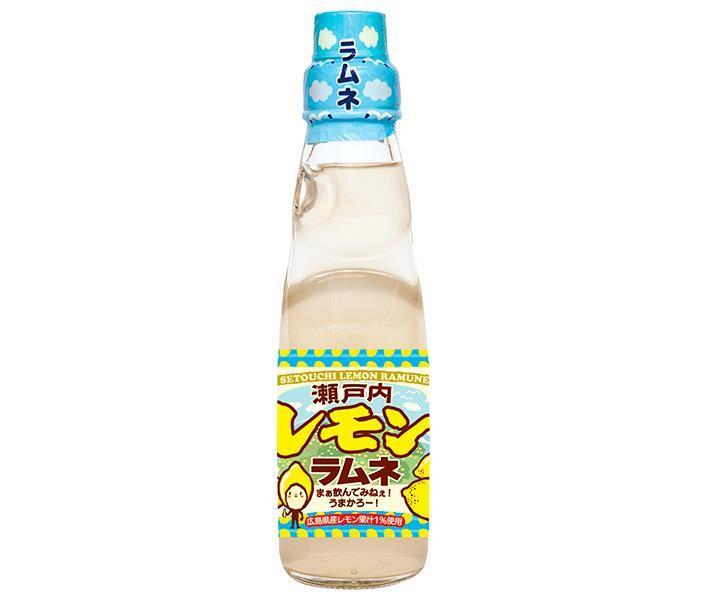 齋藤飲料工業 瀬戸内 レモンラムネ 200ml瓶×30本入【日本出荷】