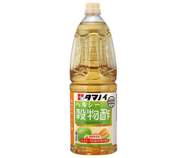 タマノイ酢 ヘルシー穀物酢 食塩無添加タイプ 1.8Lペットボトル×6本入【日本出荷】
