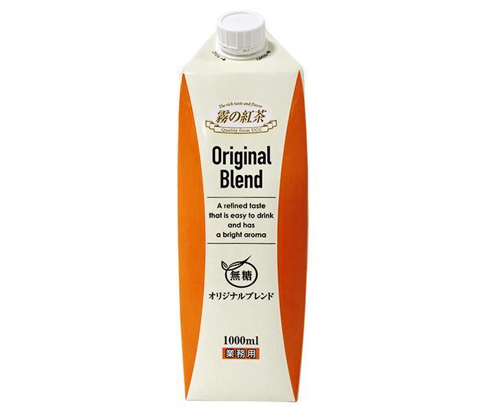 UCC 霧の紅茶 オリジナルブレンド 無糖 1000ml紙パック×12本入【日本出荷】