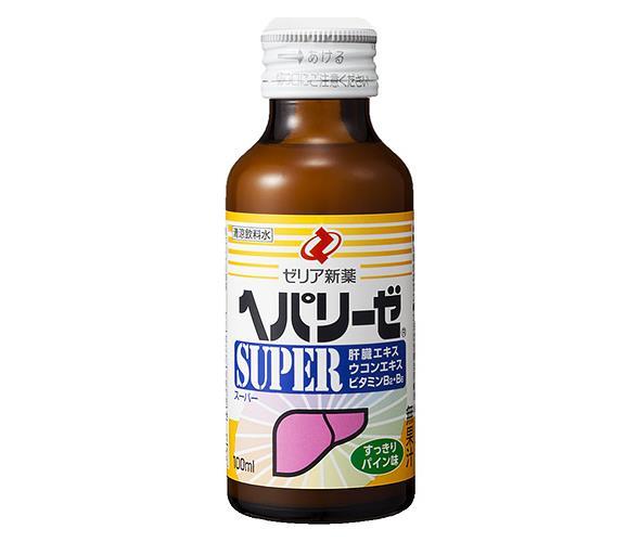 ゼリア新薬 ヘパリーゼ スーパー 100ml瓶×50(10×5)本入【日本出荷】