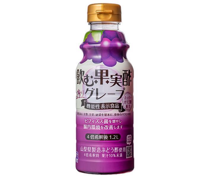 テンヨ武田 飲む果実酢グレープ 【機能性表示食品】 310mlペットボトル×12本入【日本出荷】