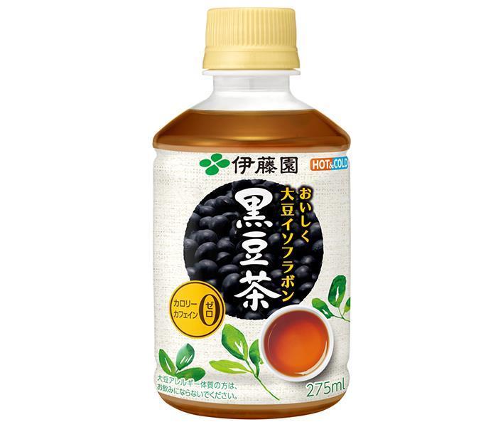 伊藤園 おいしく大豆イソフラボン 黒豆茶 275mlペットボトル×24本入【日本出荷】