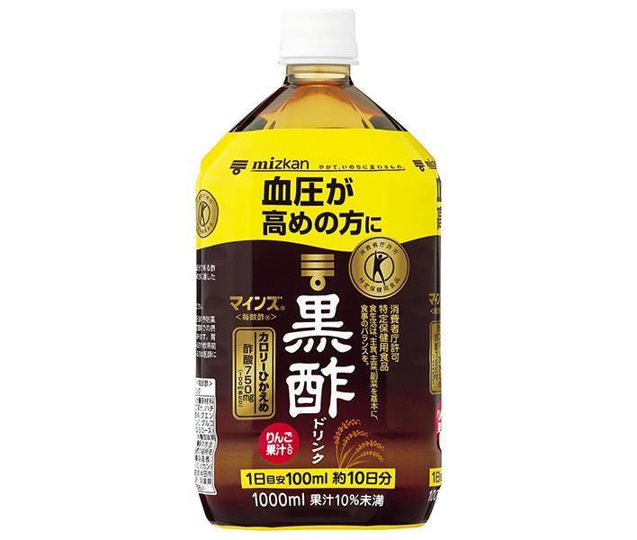 ミツカン マインズ(毎飲酢) 黒酢ドリンク【特定保健用食品 特保】 1Lペットボトル×6本入【日本出荷】