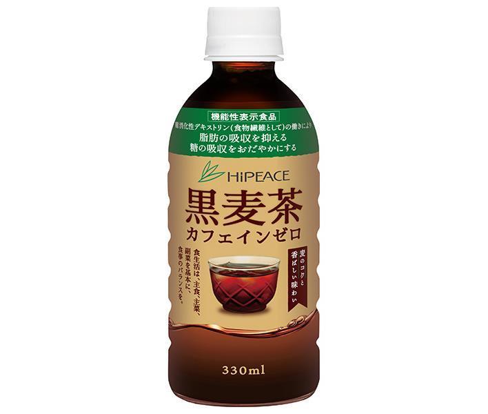 盛田(ハイピース) 黒麦茶 カフェインゼロ 330mlペットボトル×24本入【日本出荷】