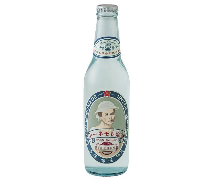 友桝飲料 温泉(うんぜん)レモネード 330ml瓶×24本入【日本出荷】