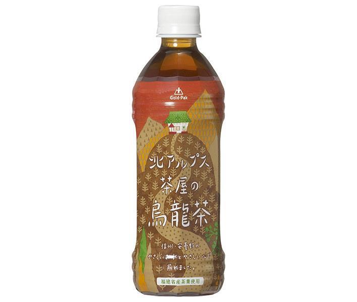 ゴールドパック 北アルプス茶屋の烏龍茶 500mlペットボトル×24本入【日本出荷】