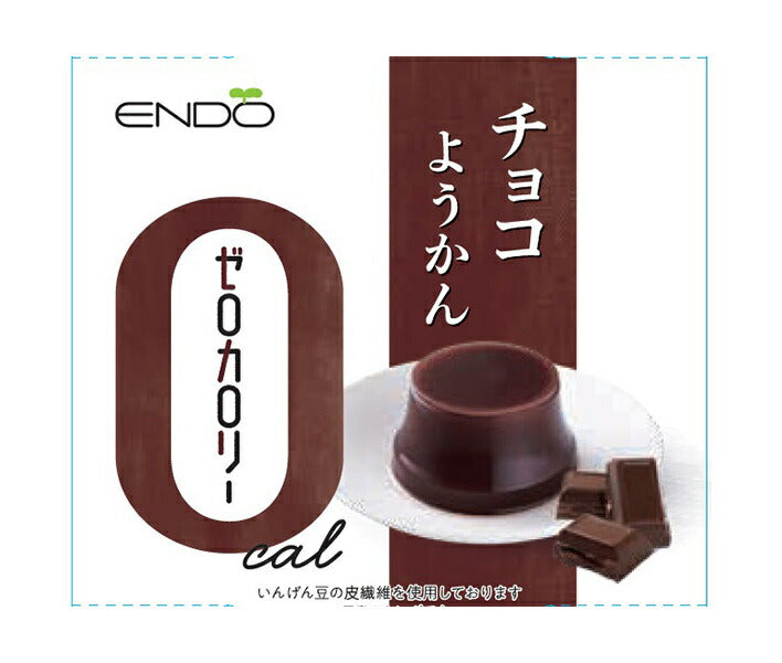 遠藤製餡 ゼロカロリー チョコようかん 90g×24個入【日本出荷】