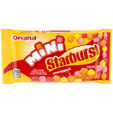 Mini Starburst Fruit Chews ミニ スターバスト フルーツ