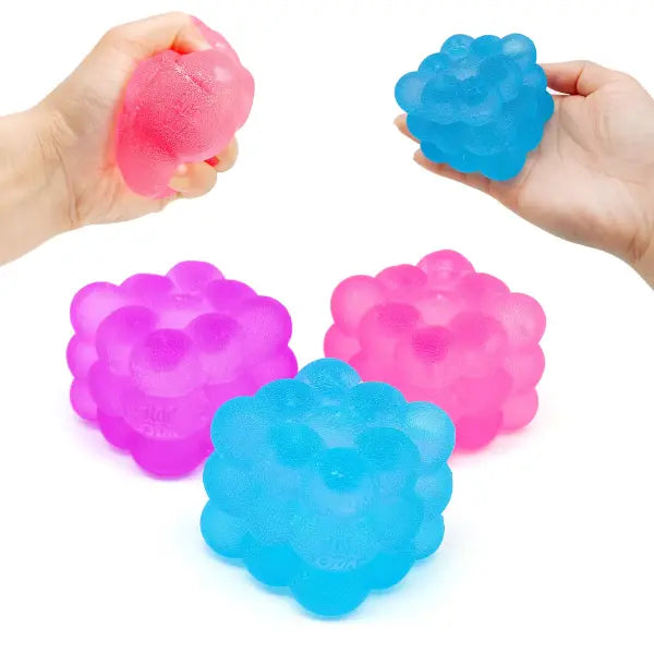 Wavy Cube Squishy Toy / ウェーブキューブ スクイーズトイ