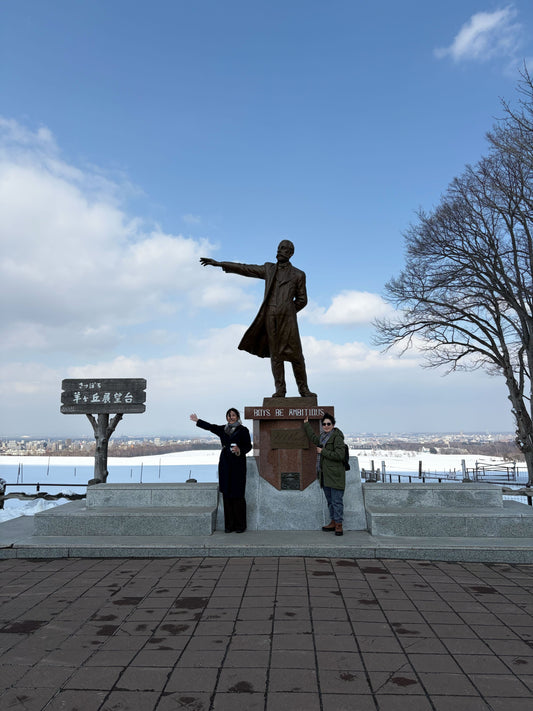 【札幌観光】3月の羊ヶ丘展望台へ！