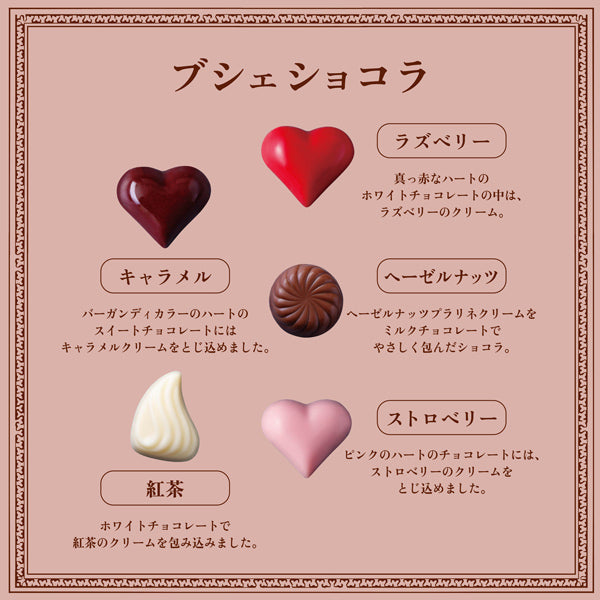 資生堂PARLOUR 朱古力布蕾 5個入