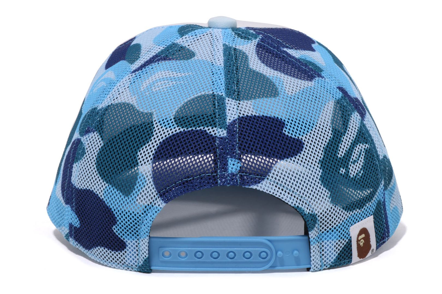 BAPE ABC CAMO NYC LOGO MESH CAP