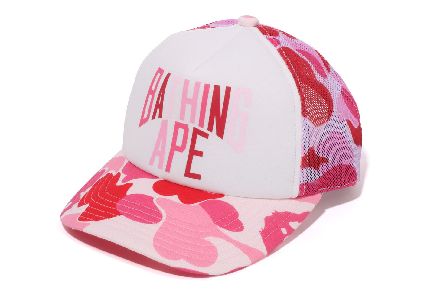 BAPE ABC CAMO NYC LOGO MESH CAP