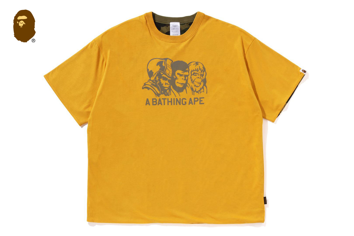 BAPE A BATHING APE DOUBLE FACE TEE BAPE LEGACY