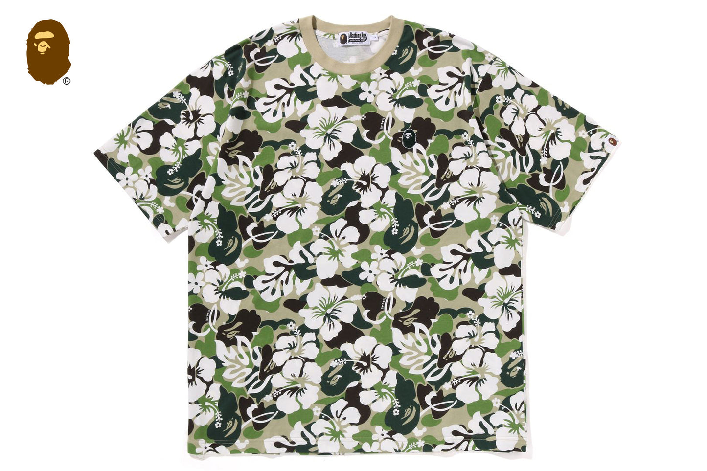 BAPE ABC RESORT CAMO RELAXED FIT TEE