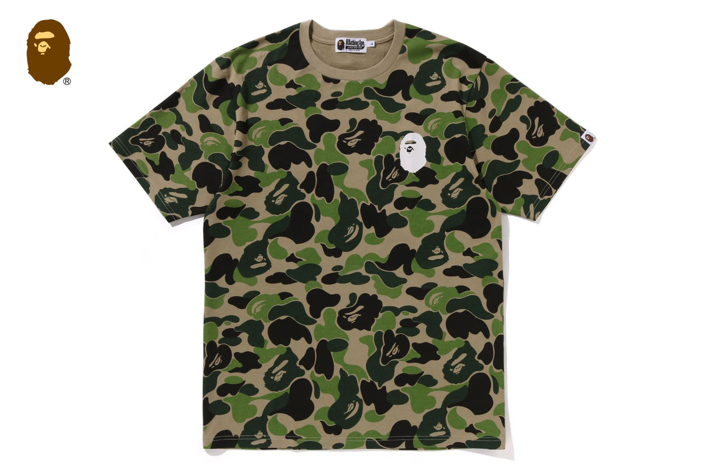 BAPE ABC CAMO ASNKA TEE