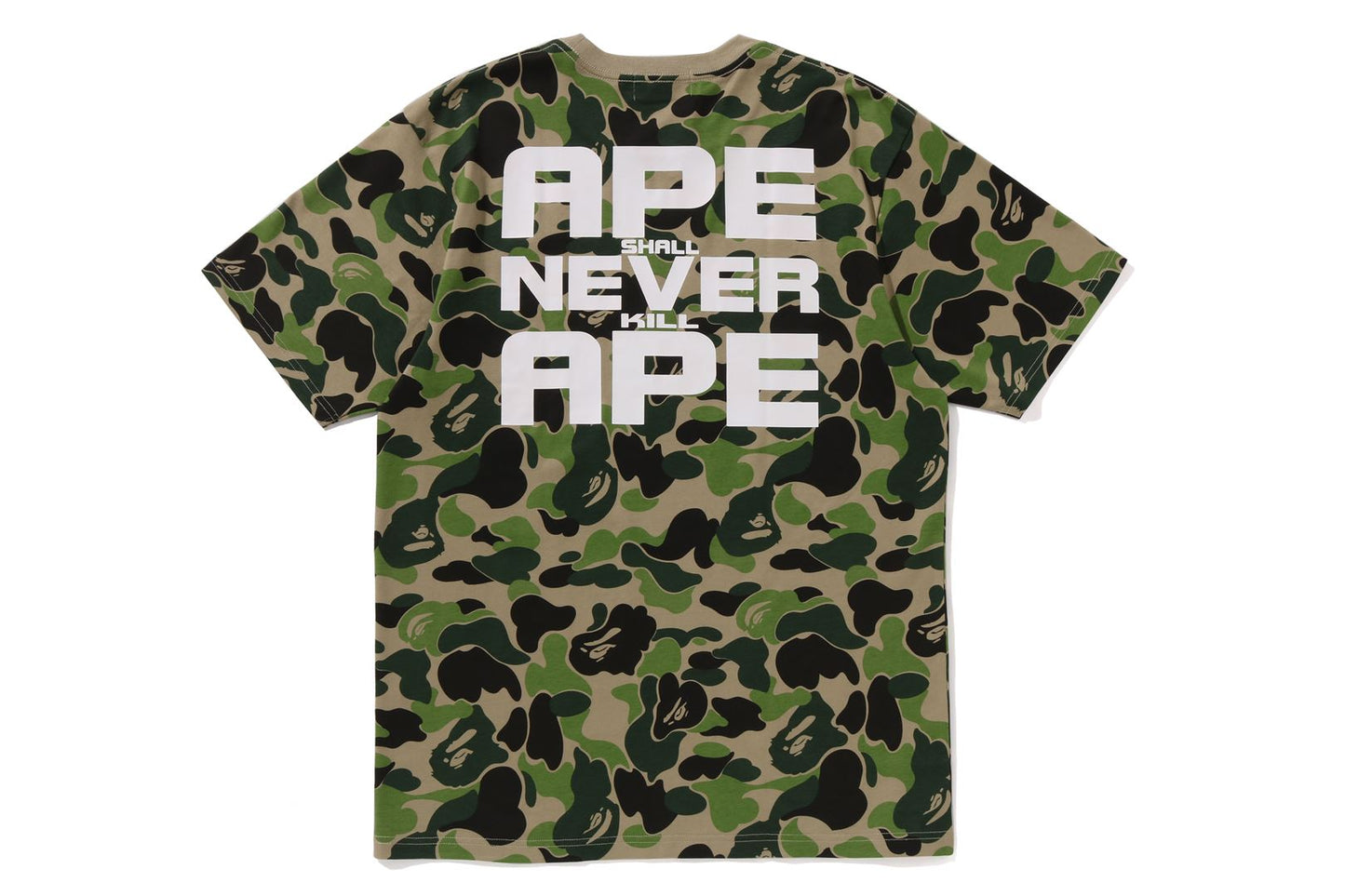 BAPE ABC CAMO ASNKA TEE