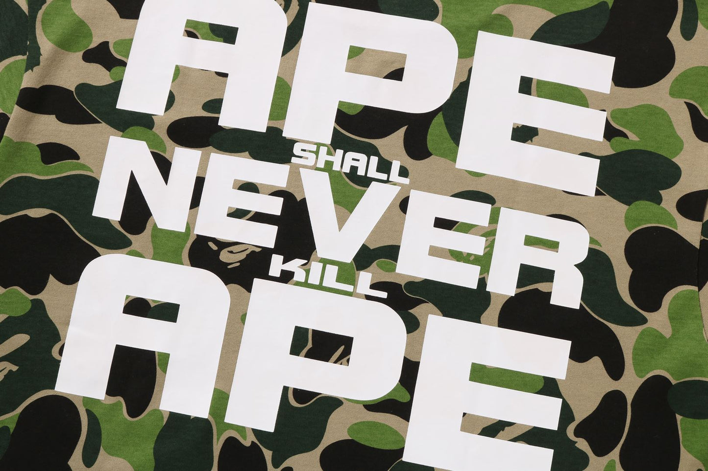 BAPE ABC CAMO ASNKA TEE