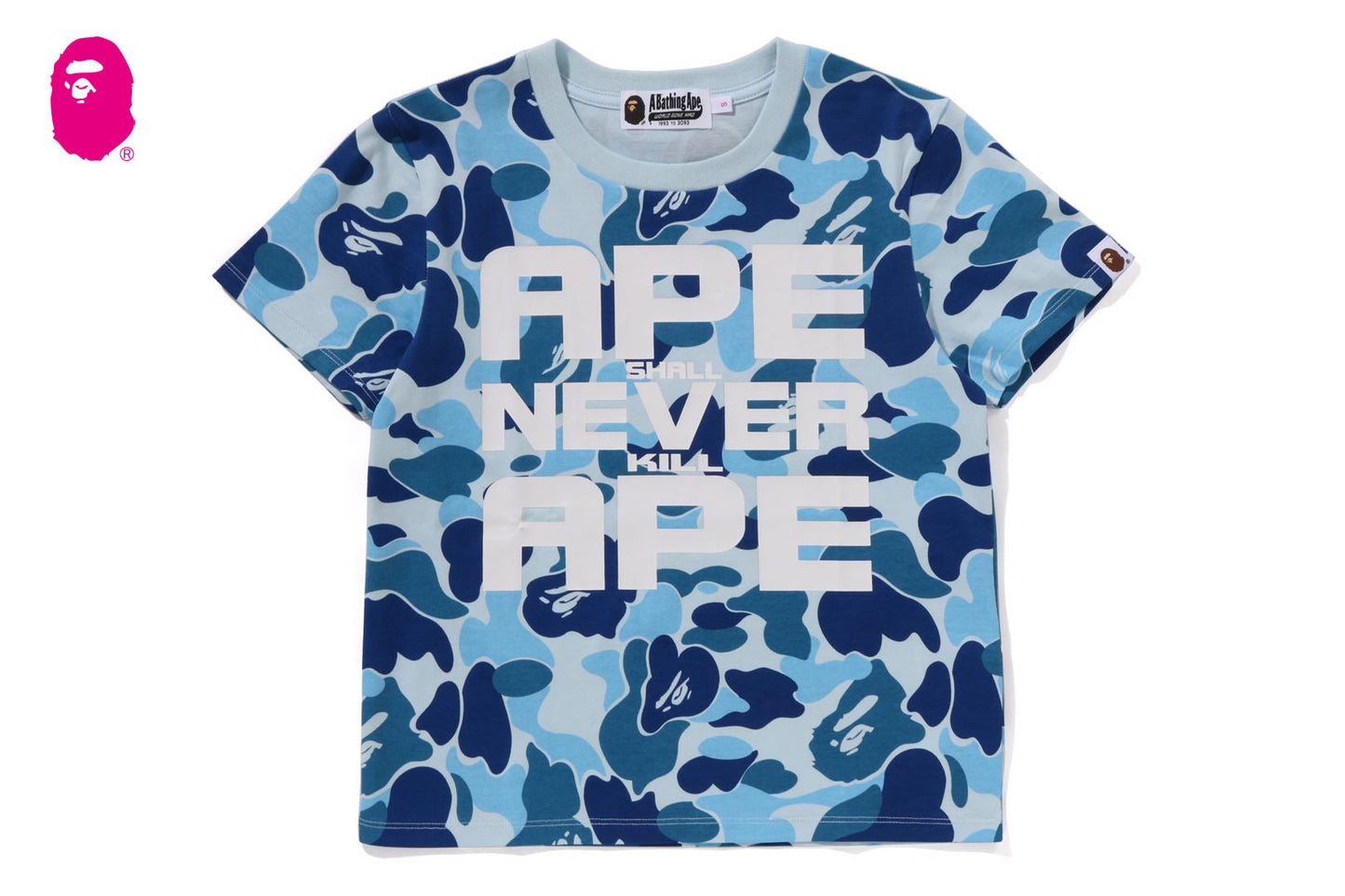 BAPE ABC CAMO ASNKA TEE