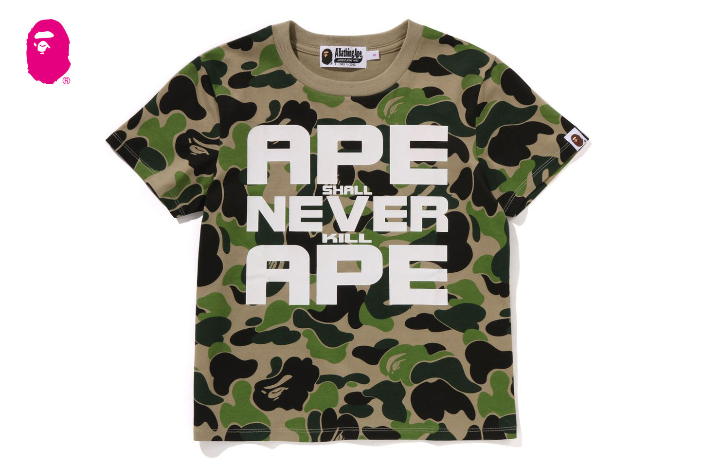 BAPE ABC CAMO ASNKA TEE