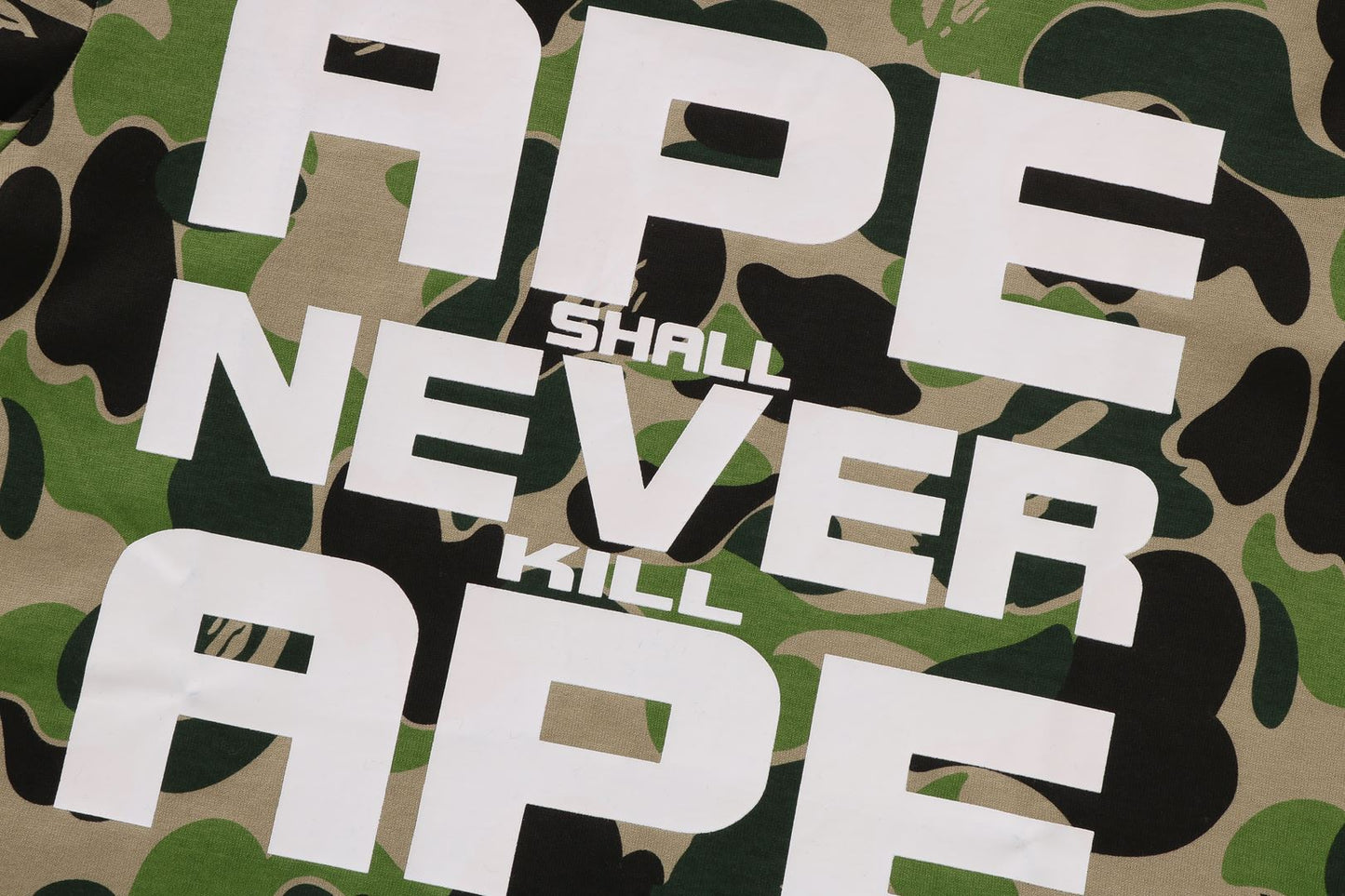 BAPE ABC CAMO ASNKA TEE