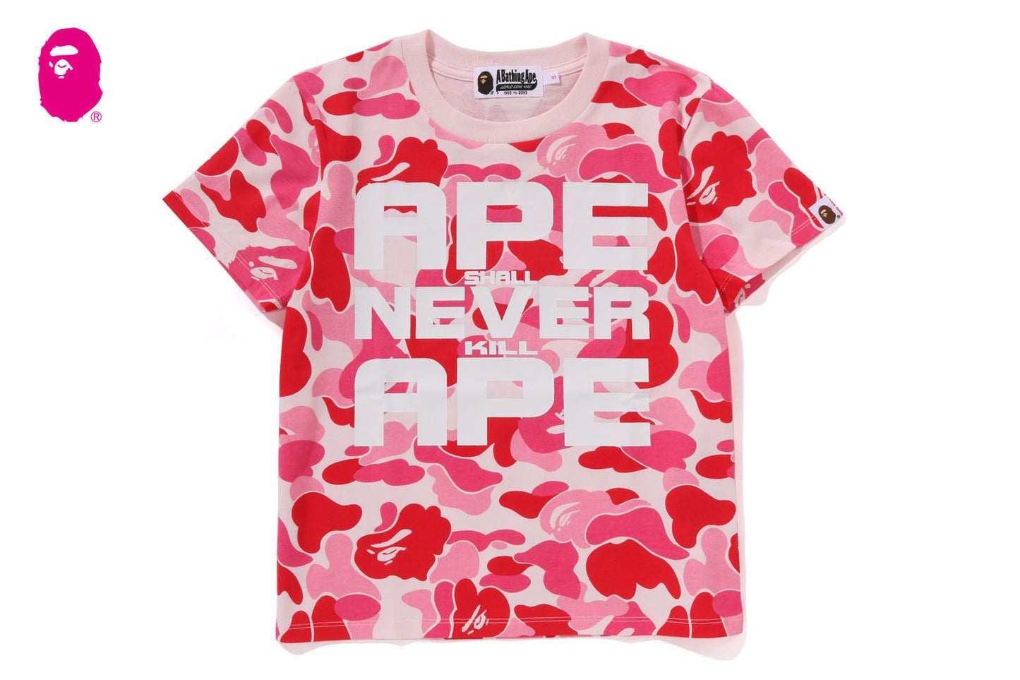 BAPE ABC CAMO ASNKA TEE