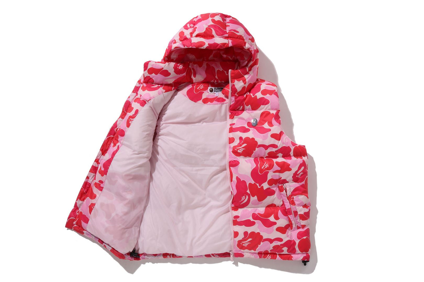 BAPE ABC CAMO DOWN VEST