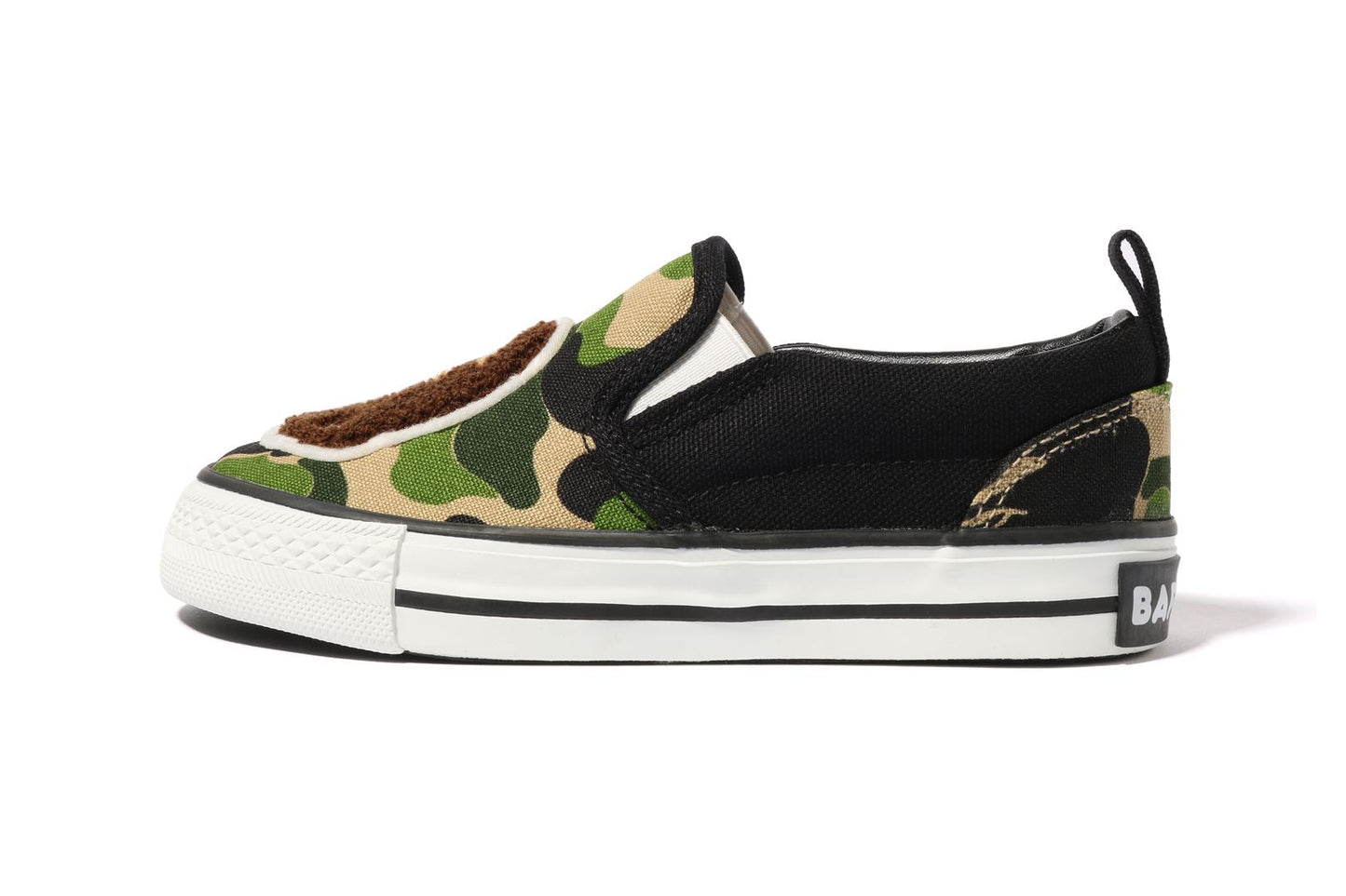 BAPE ABC CAMO APE HEAD PATCH SLIP ON