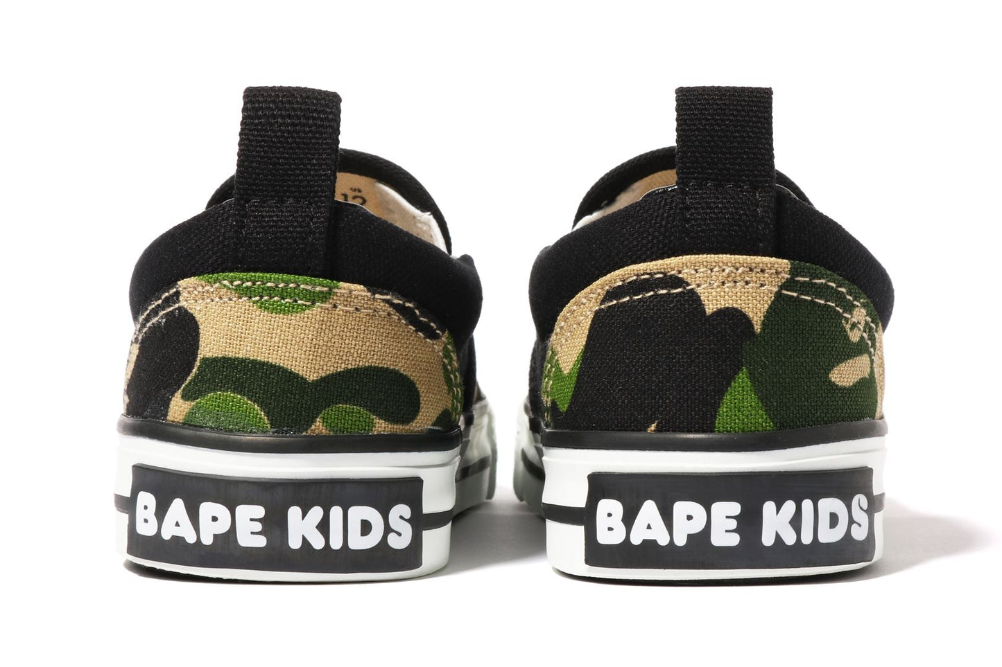 BAPE ABC CAMO APE HEAD PATCH SLIP ON
