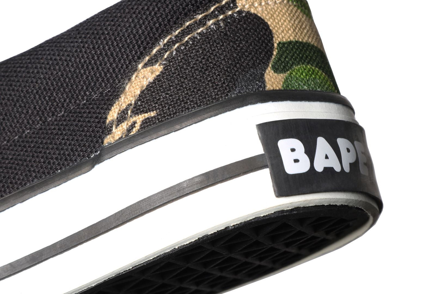 BAPE ABC CAMO APE HEAD PATCH SLIP ON